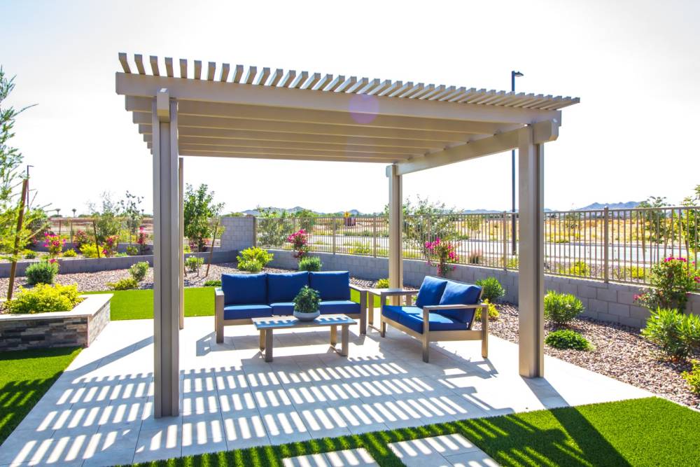pergola près de Putanges-le-Lac